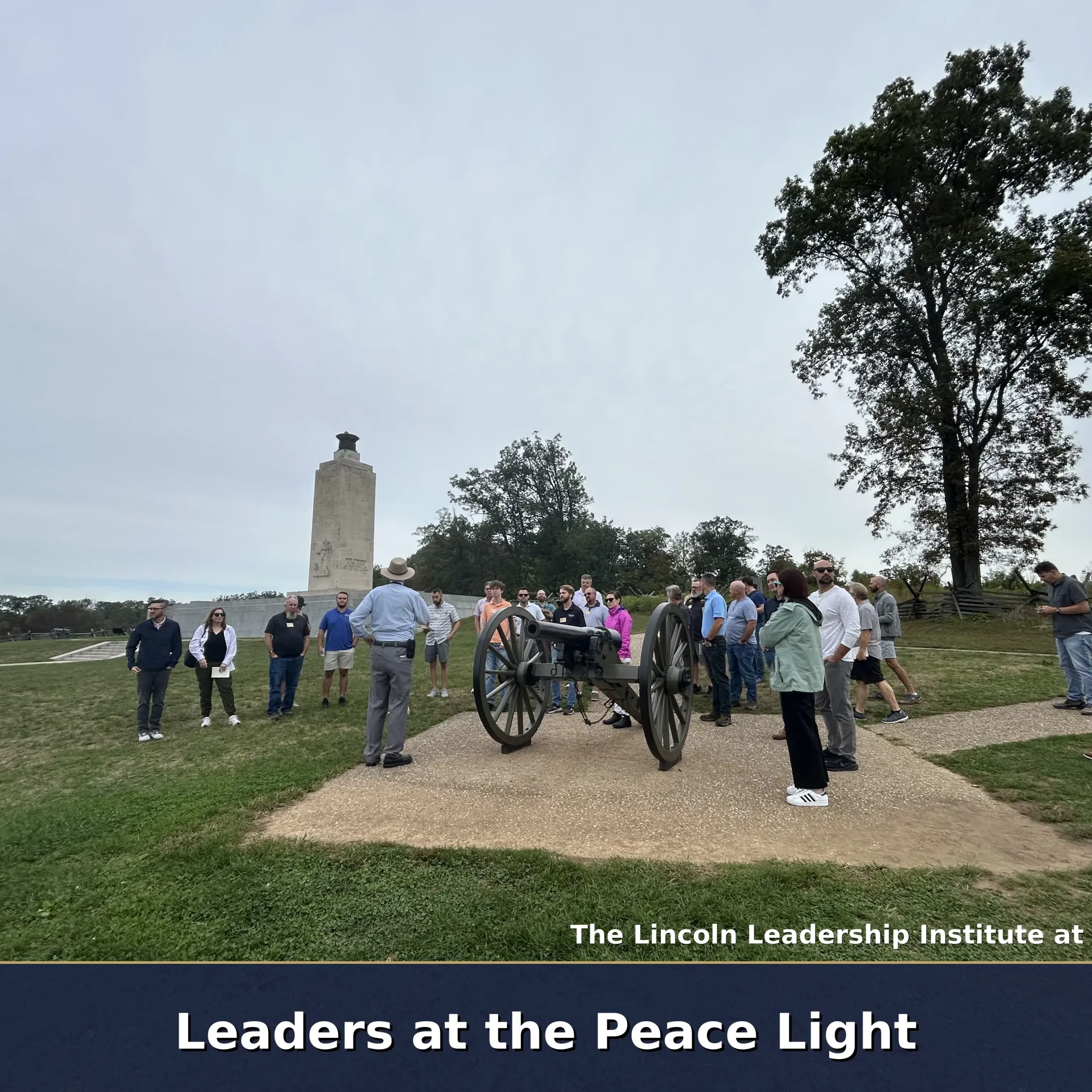 Corporate leaders participating in experiential team leadership training