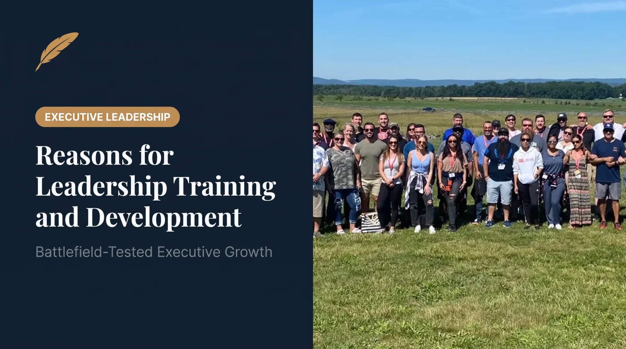 Reasons for Leadership Training and Development