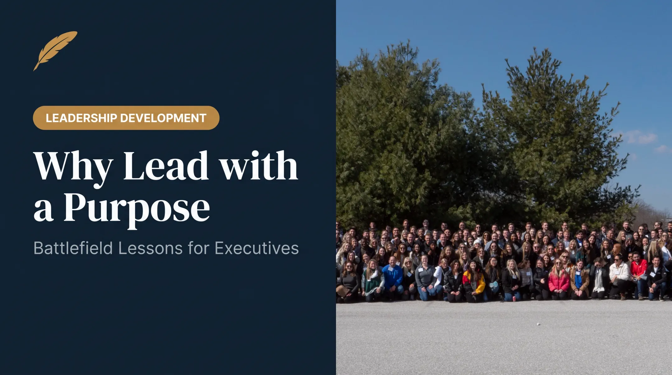 Why Lead with a Purpose