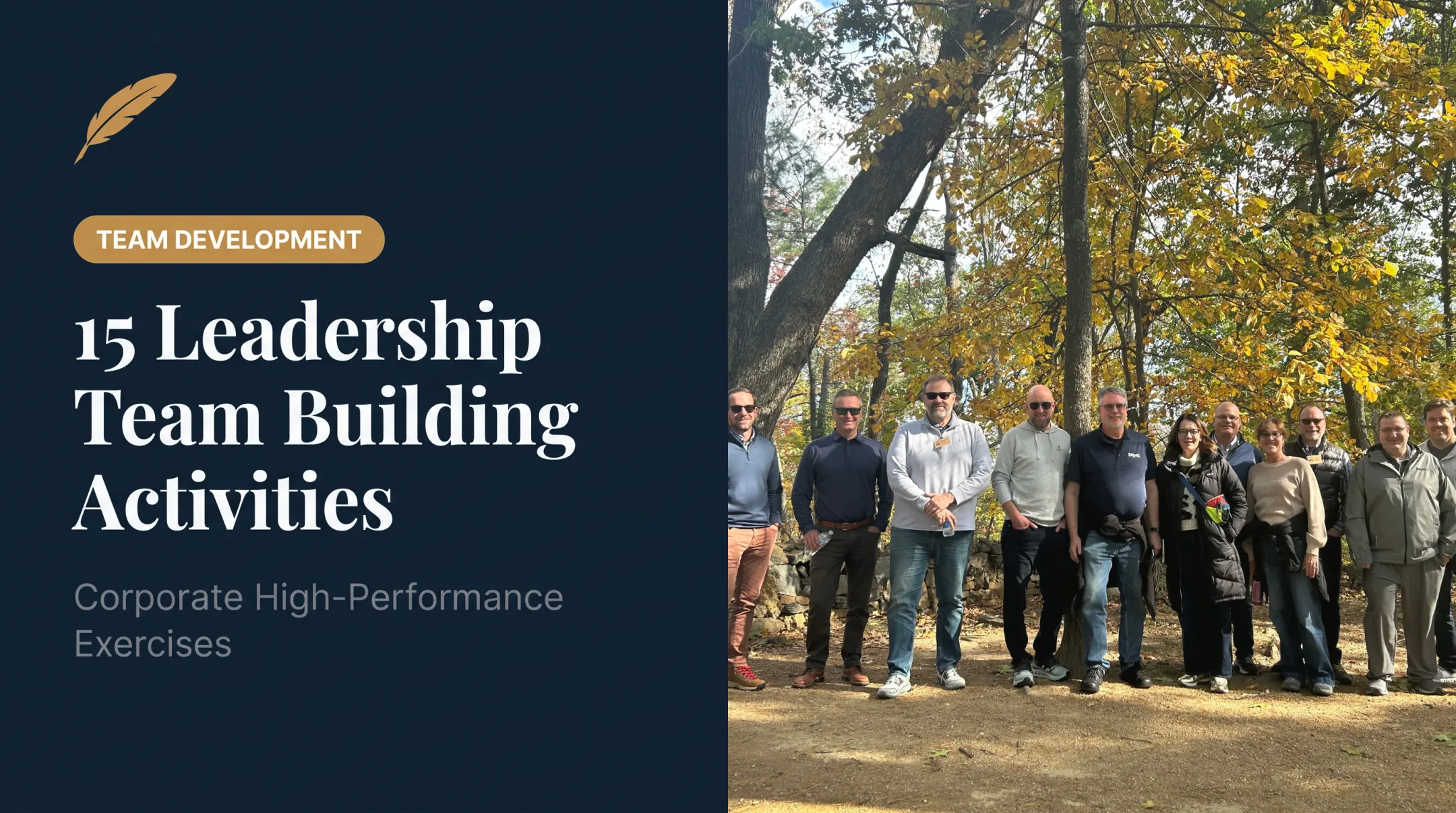15 Leadership Team Building Activities