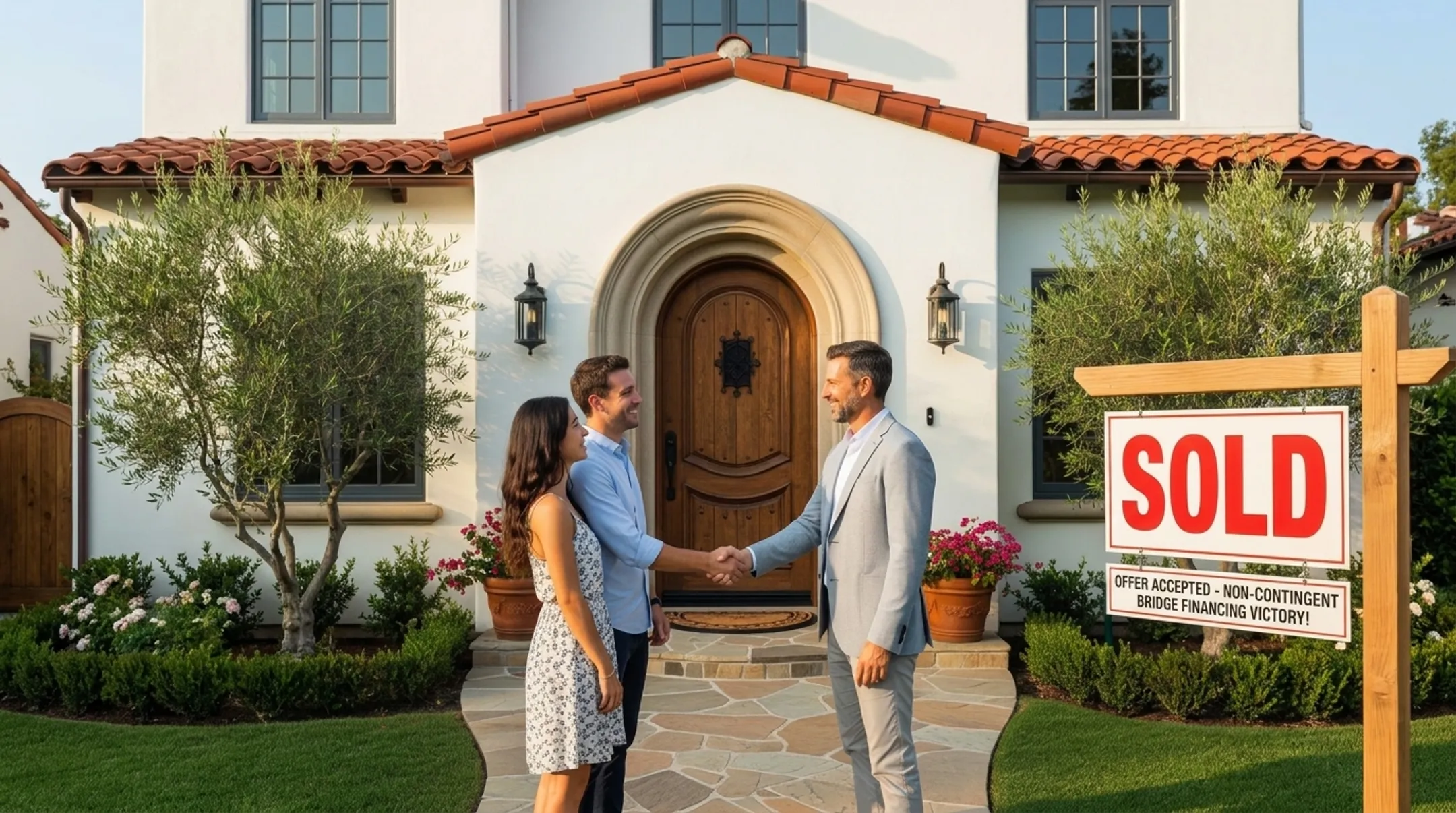 Golden Gate Lending bridge financing helping buyer win competitive Bay Area offer