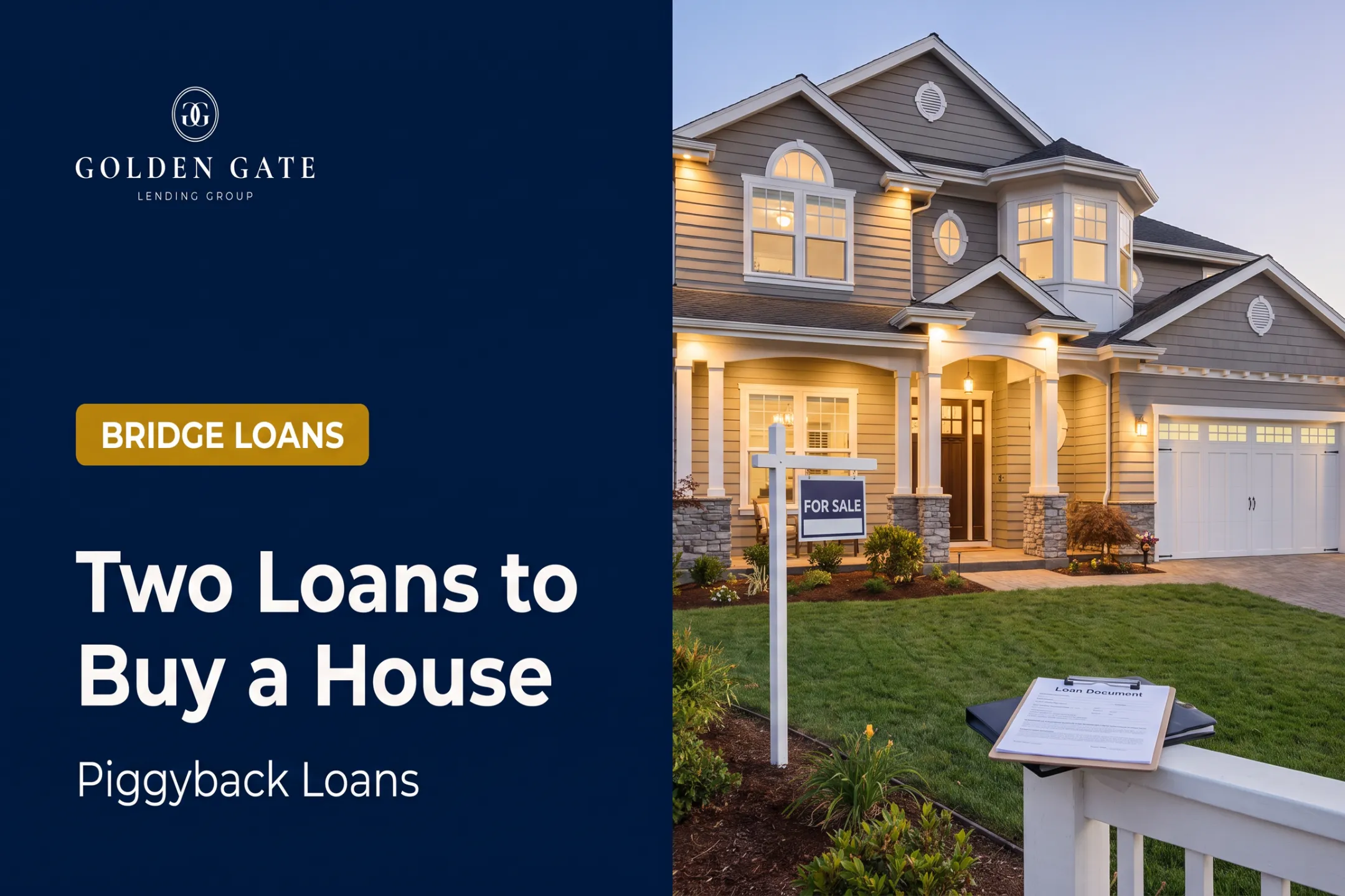 Two Loans to Buy a House: Piggyback Loans