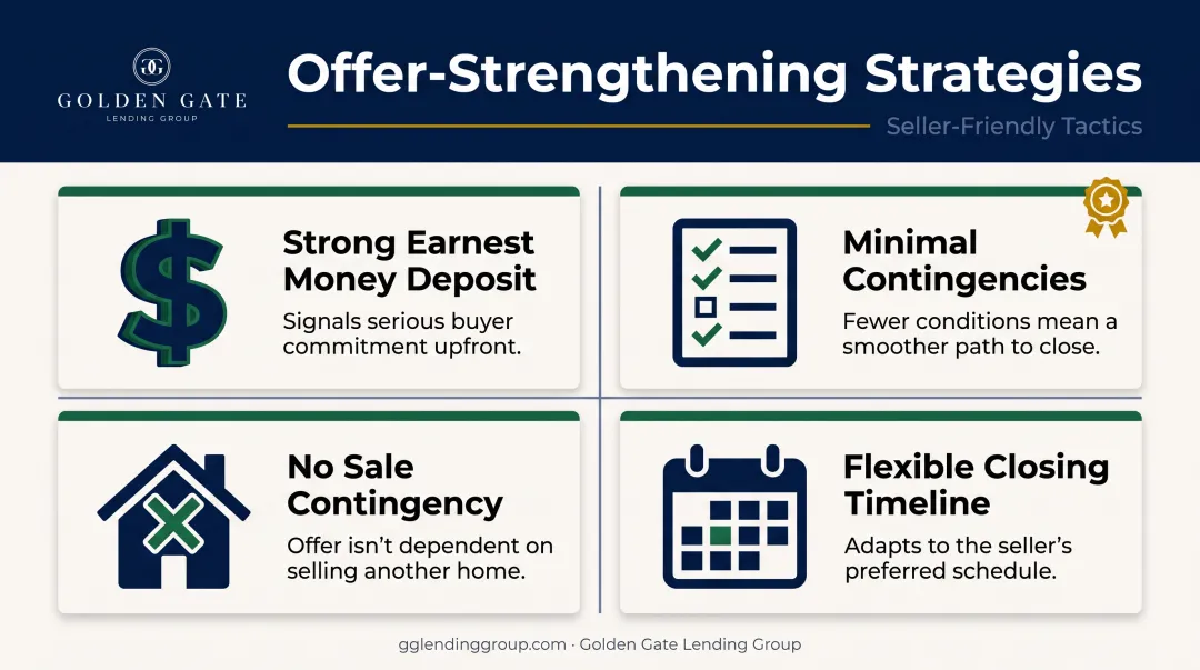 Four strategies to strengthen a competitive home purchase offer