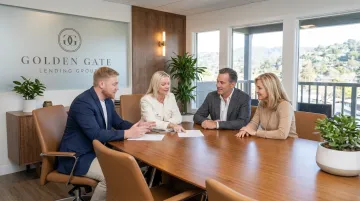 Golden Gate Lending Group team advising Bay Area bridge loan clients
