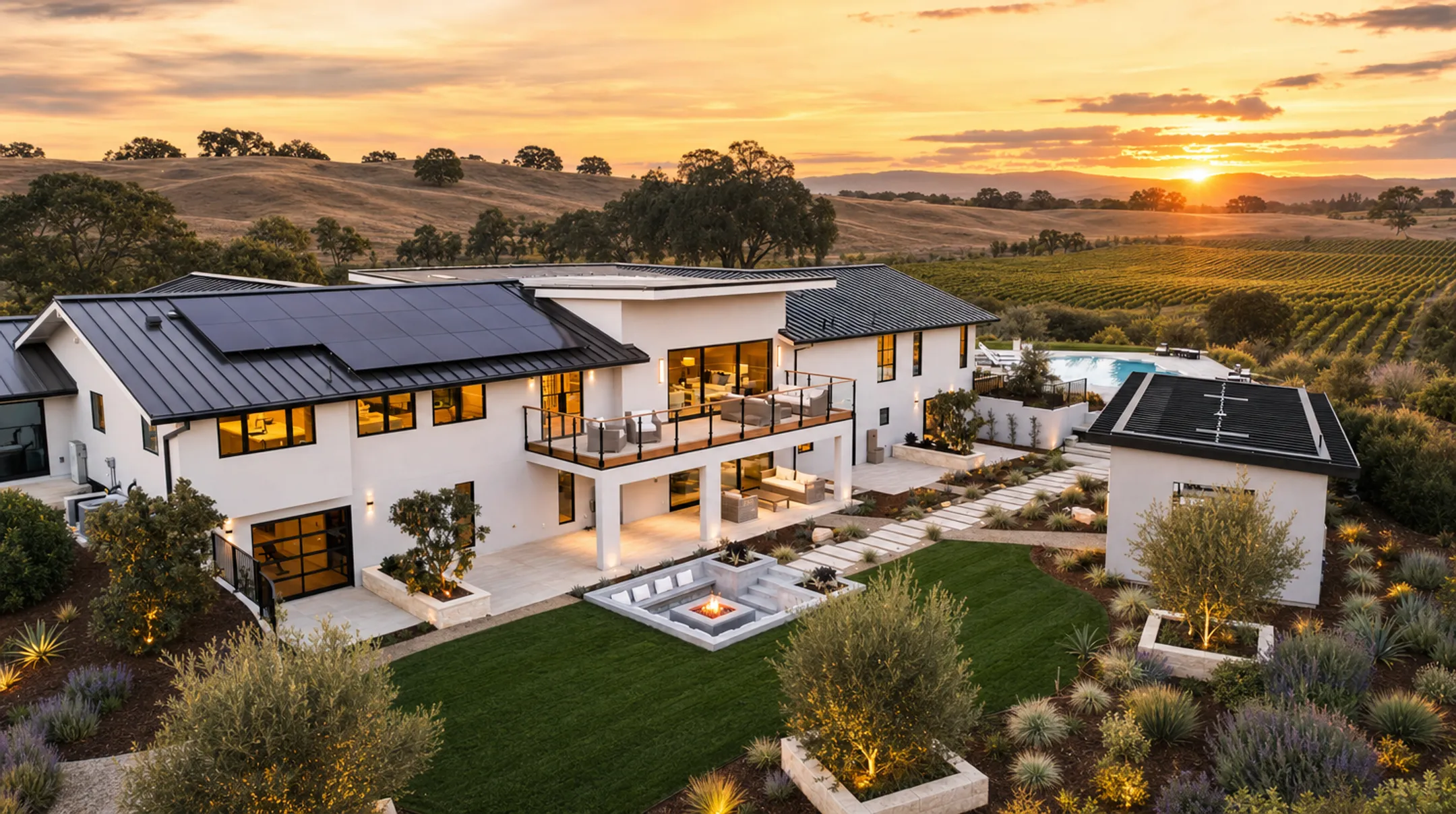 Luxury Bay Area home representing high-value bridge financing purchase