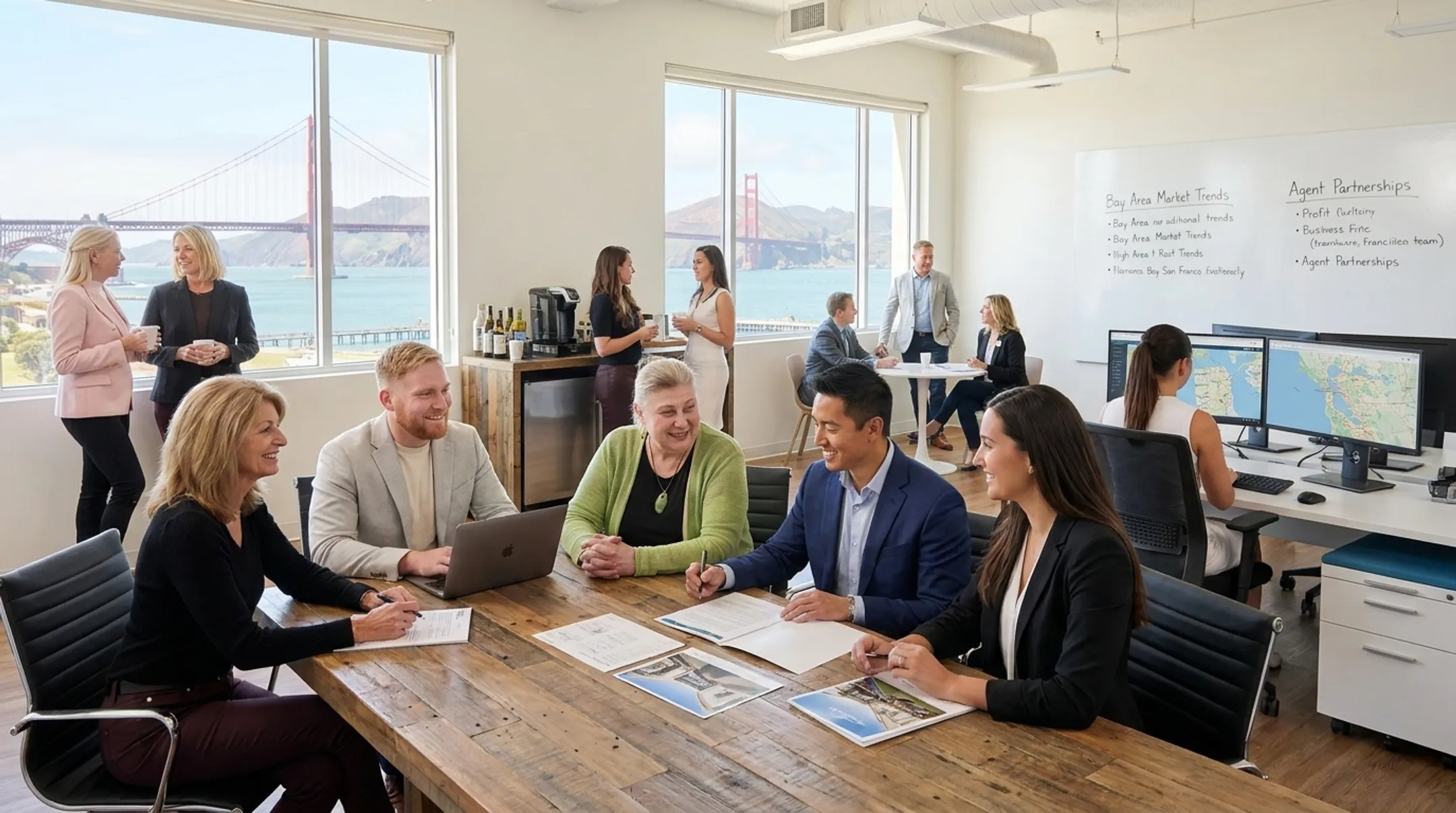 Golden Gate Lending Group team closing a Bay Area luxury home loan