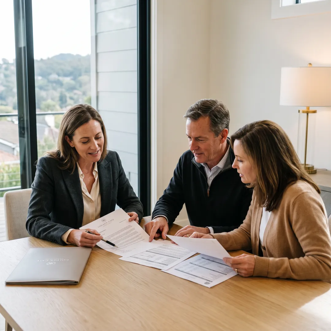 California homebuyers reviewing bridge financing