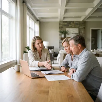 Luxury home financing consultation