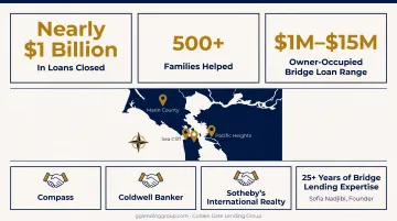 Golden Gate Lending Group founder Sofia Nadjibi advising Bay Area homebuyer