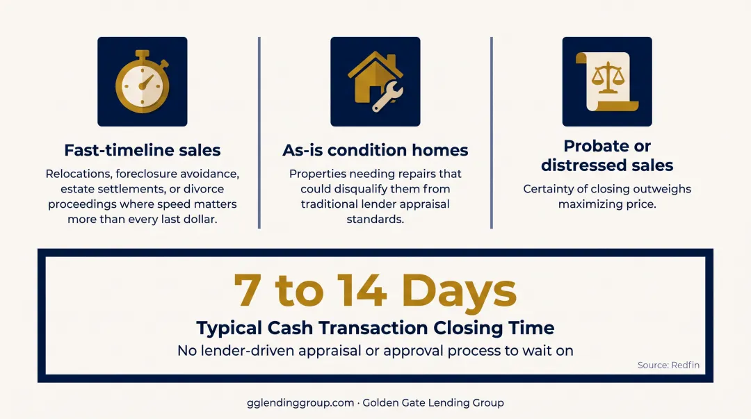 Three scenarios where cash offers benefit home sellers most