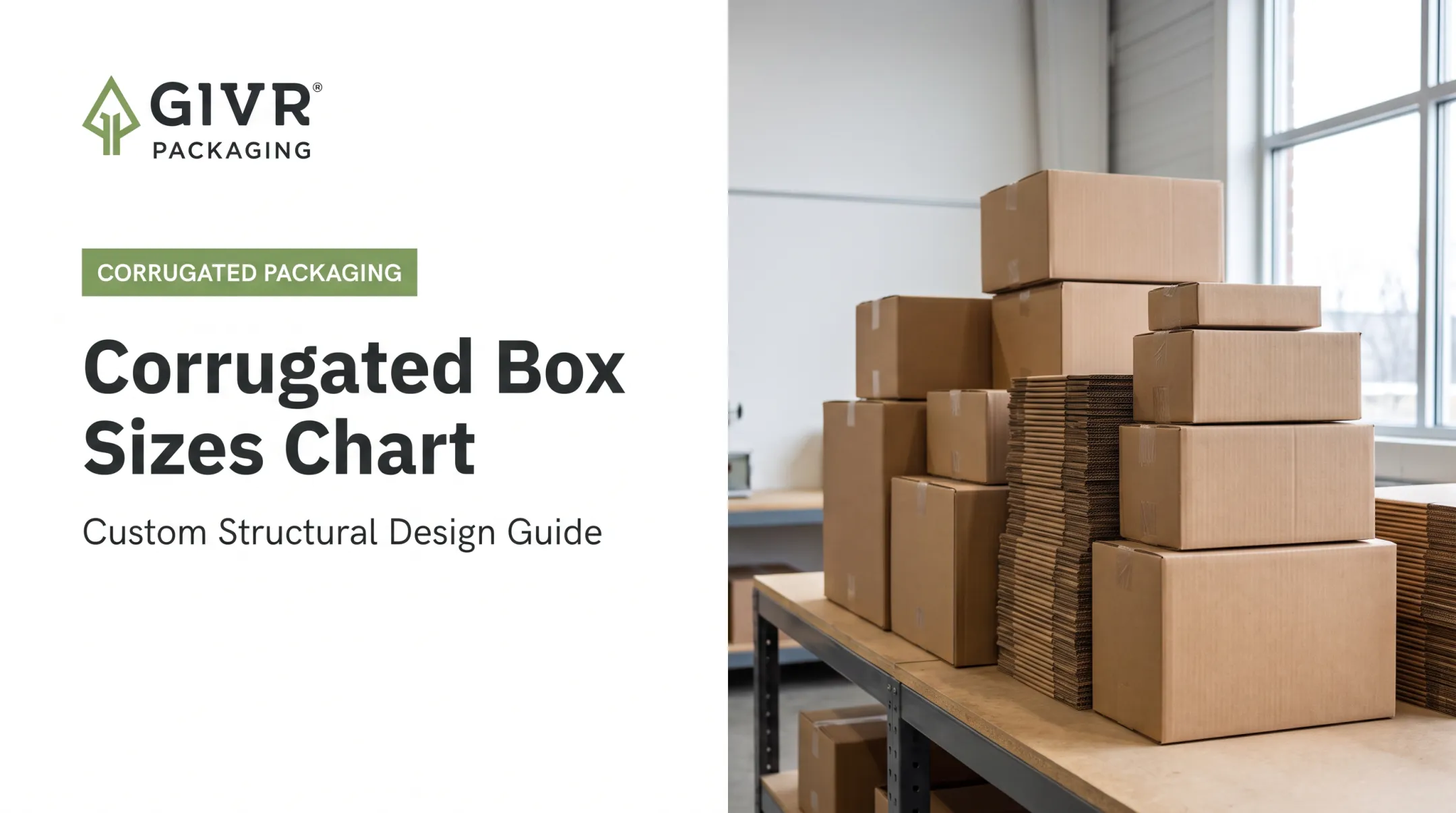 Corrugated Box Sizes Chart