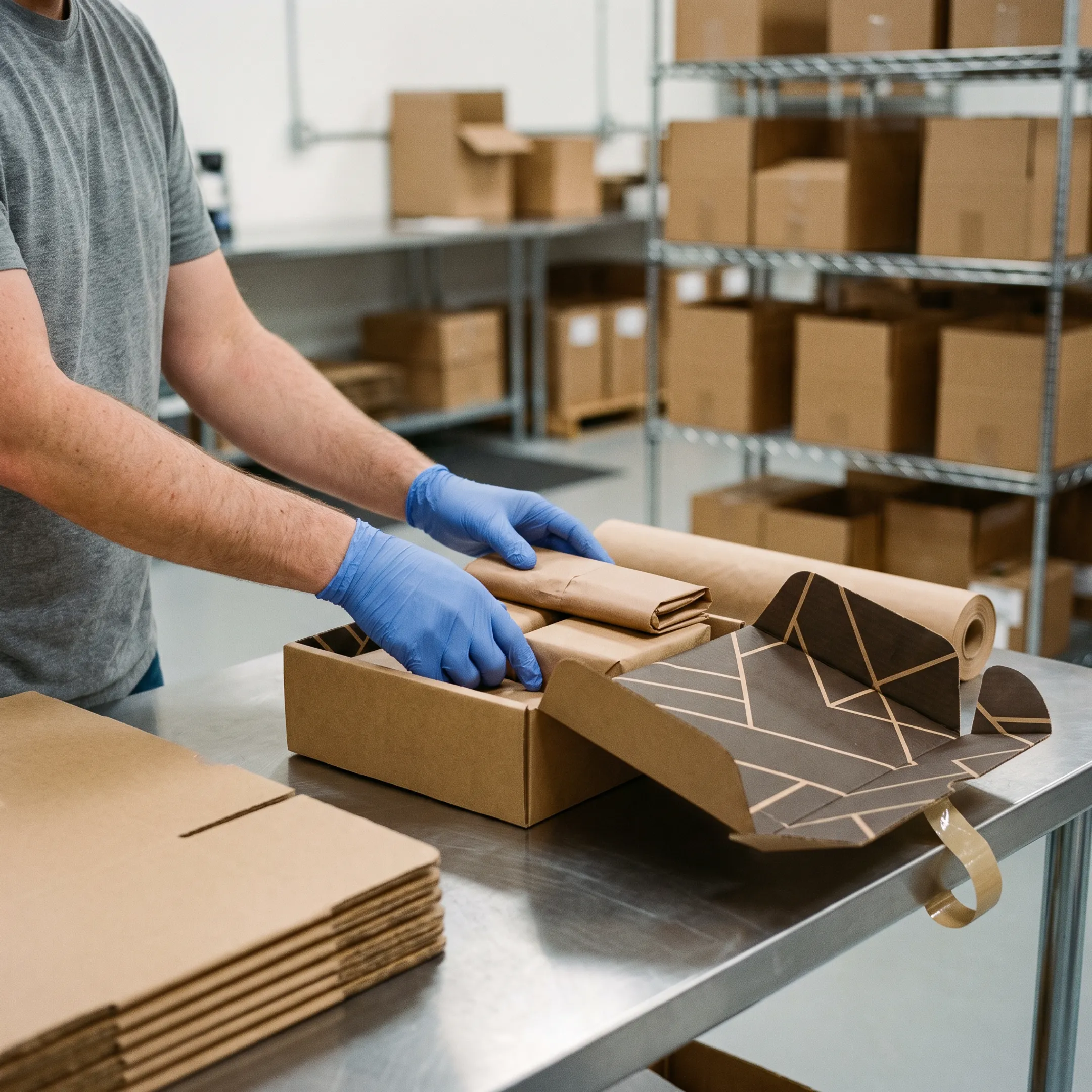 Subscription box brand using custom corrugated mailer