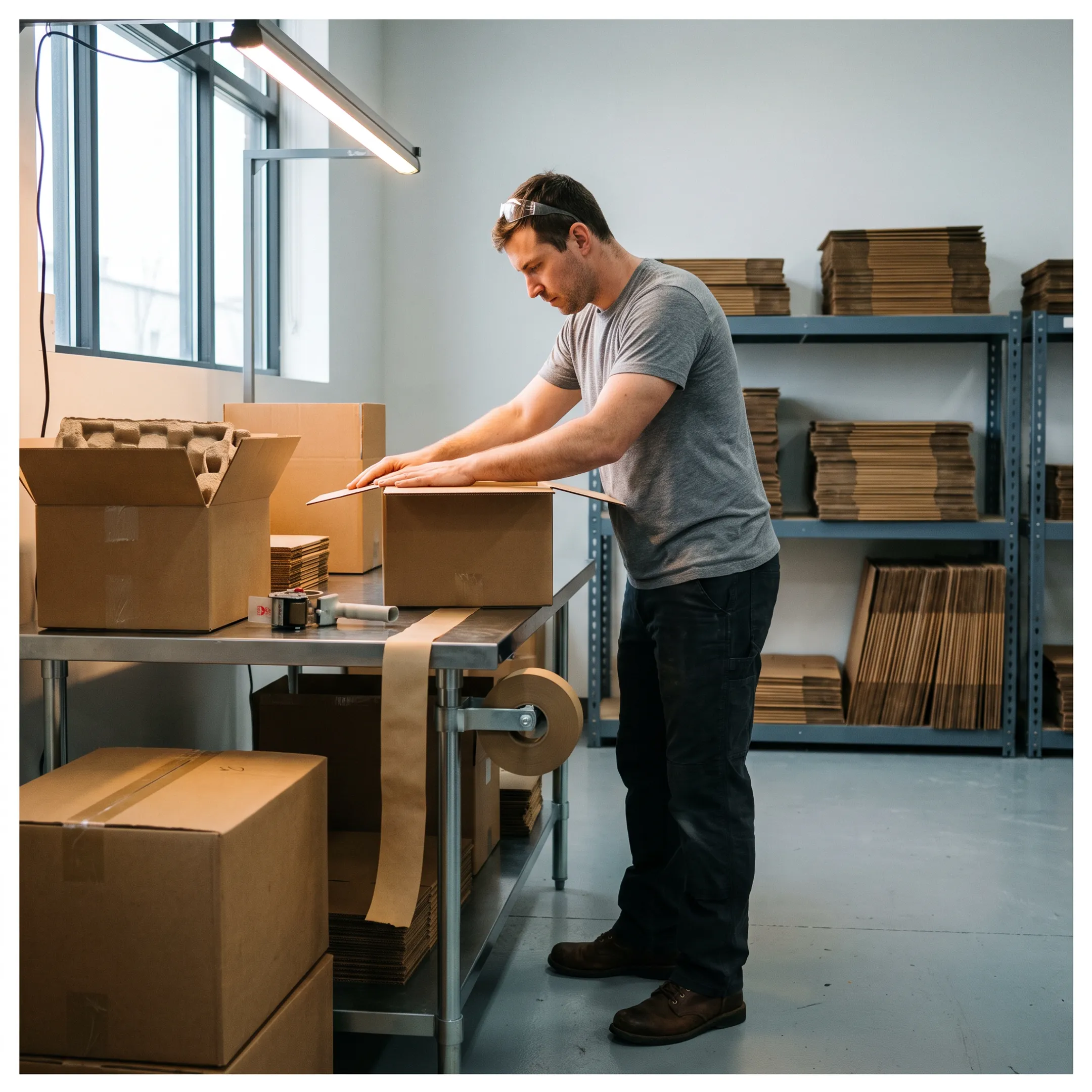 E-commerce shipping boxes