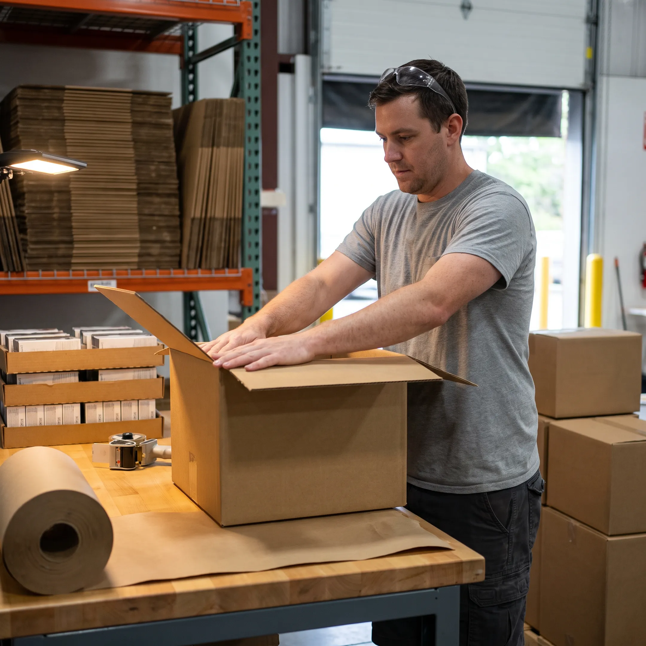 E-commerce shipping boxes