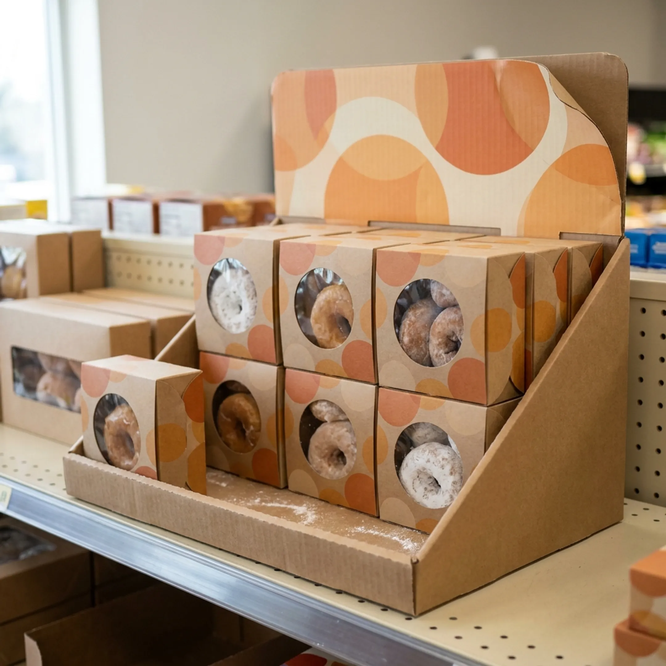 Retail donut display