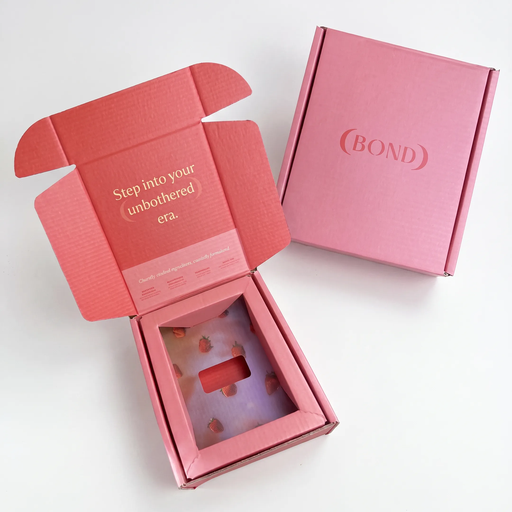 Custom branded product boxes with protective inserts