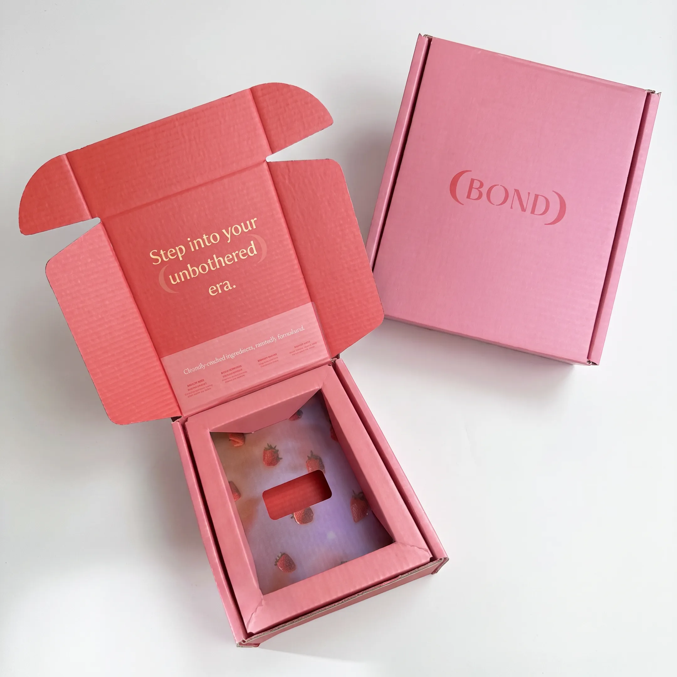 Custom branded boxes, mailers, and inserts