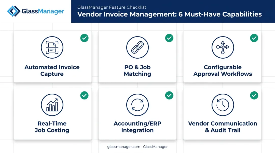 Six must-have features checklist for vendor invoice management software