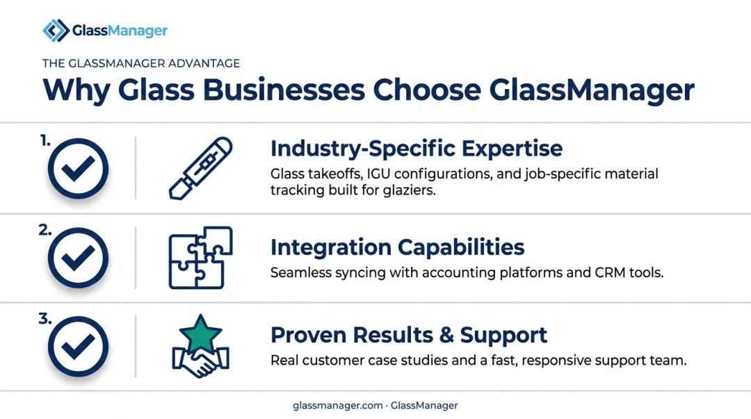 3 criteria checklist for choosing a glass technology service partner