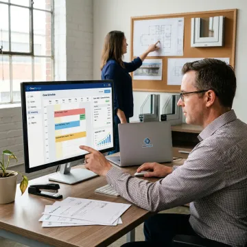 Cloud-based job management software for glaziers