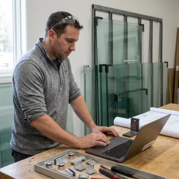 Glass railing contractor using GlassManager software