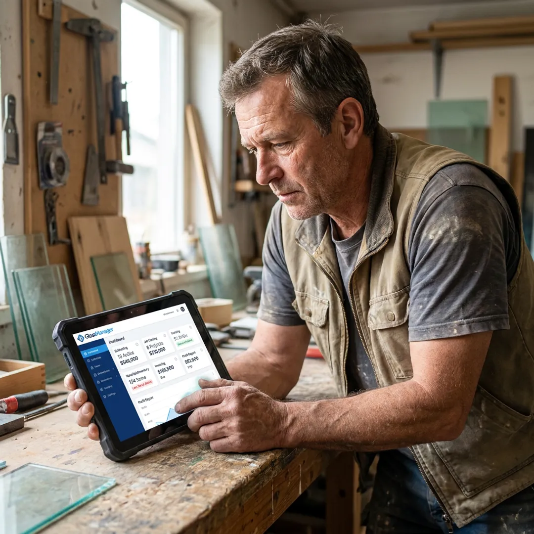 Construction budgeting software dashboard for contractors