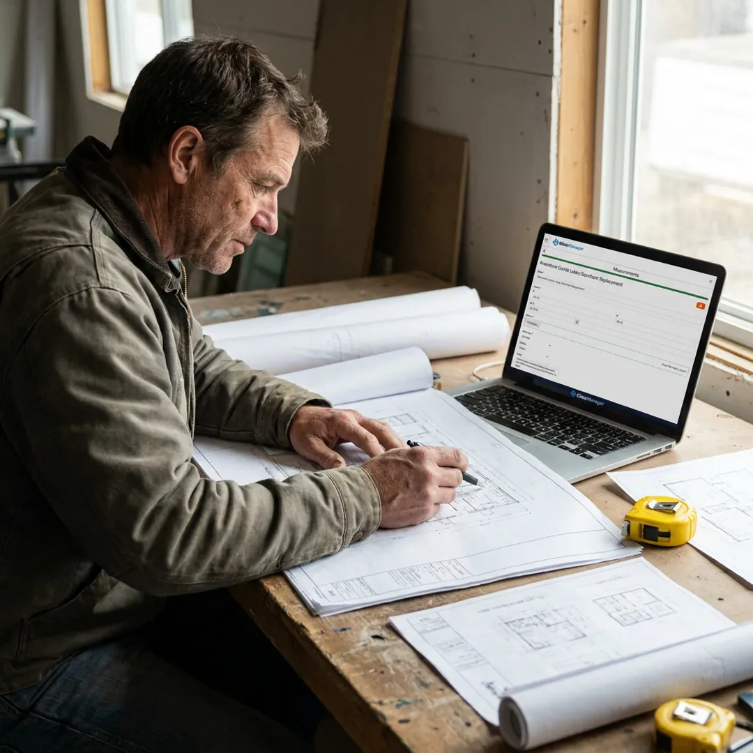 Construction takeoff software for glass contractors