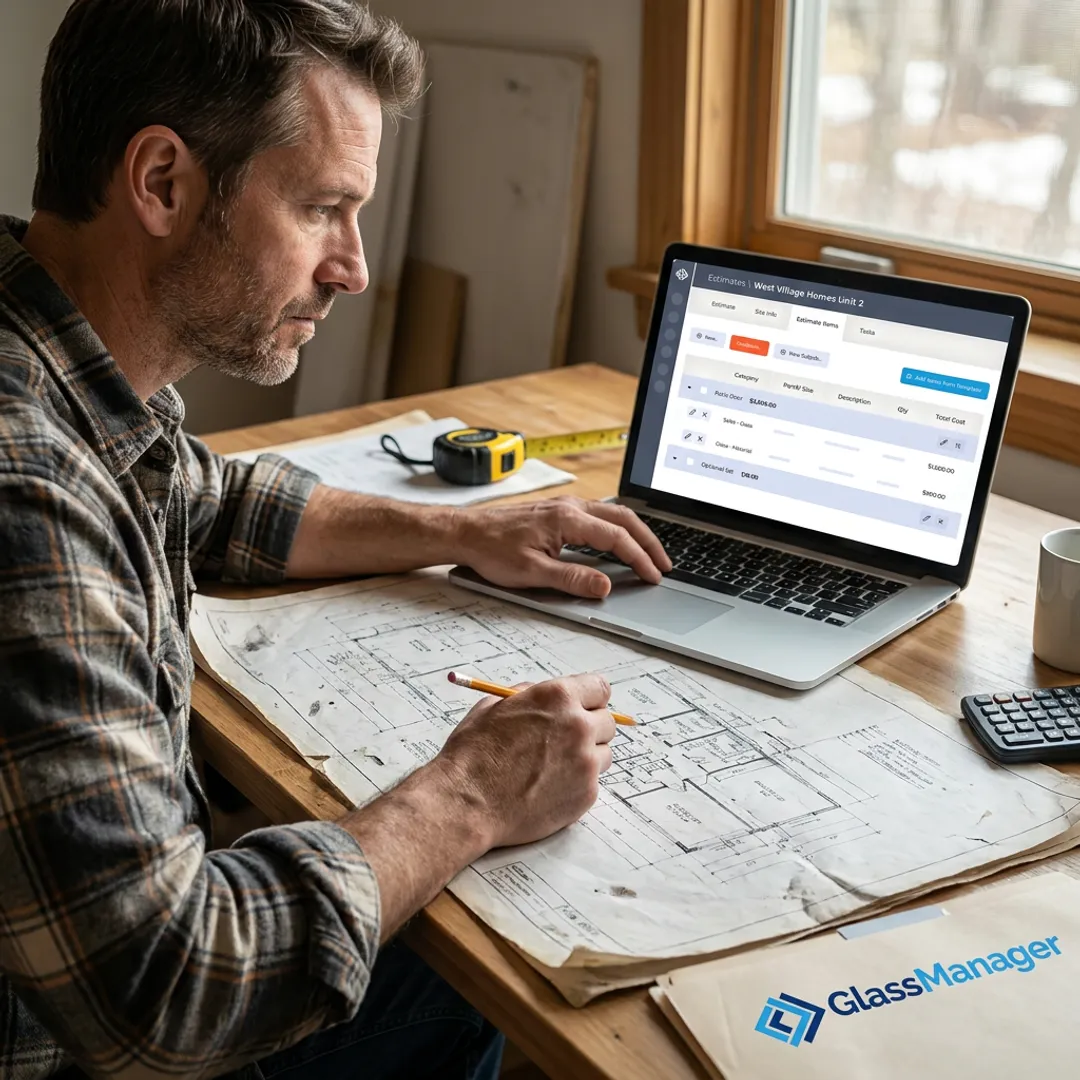 AI estimating software for glaziers
