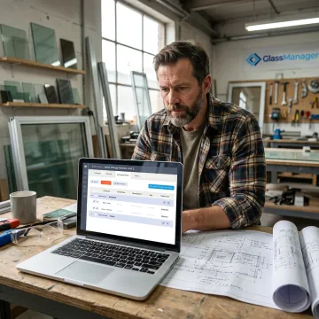 Estimator creating a digital construction quote