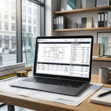 Architectural glazing software dashboard