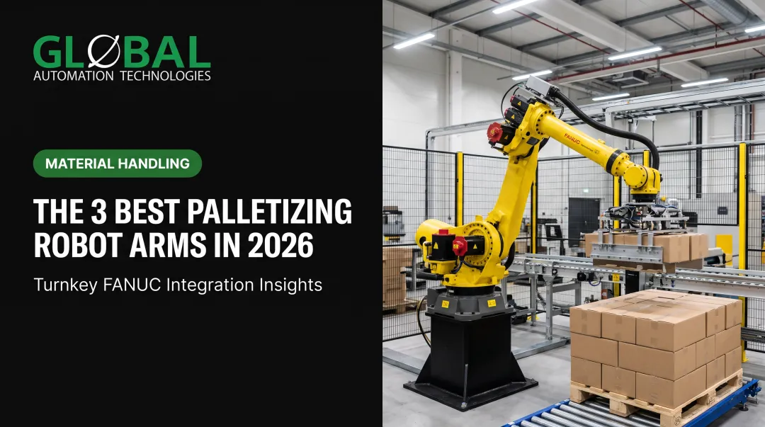 The 3 Best Palletizing Robot Arms in 2026