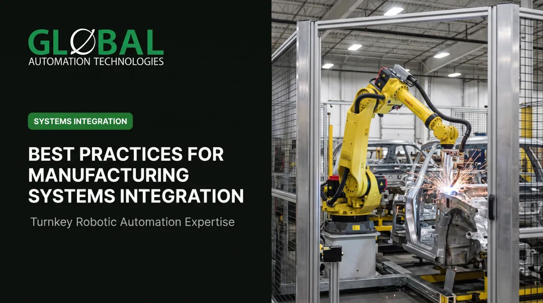 Manufacturing Systems Integration: Robotic Cells, Controls, and Vision