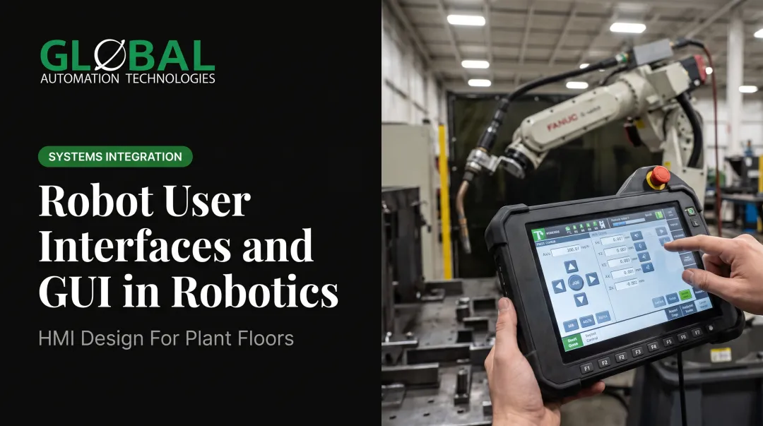 Robot User Interfaces and GUI in Robotics