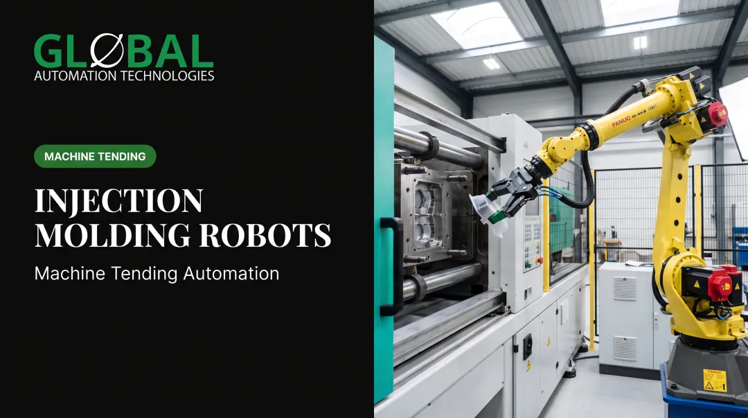 Injection Molding Robots: Machine Tending Automation