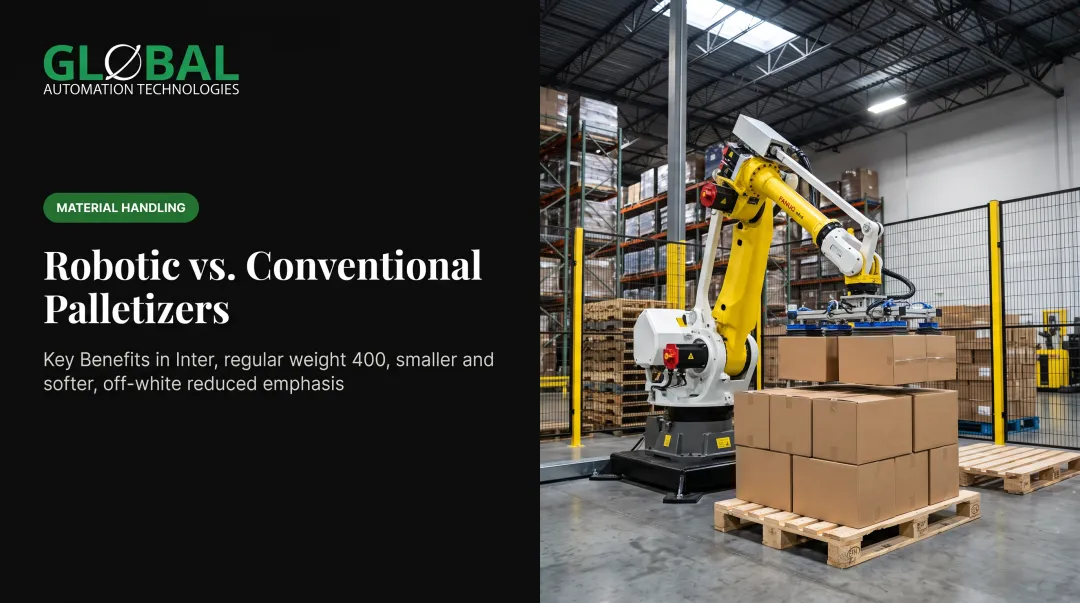 Robotic vs. Conventional Palletizers: Key Benefits