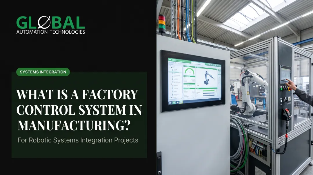 What Is a Factory Control System in Manufacturing?