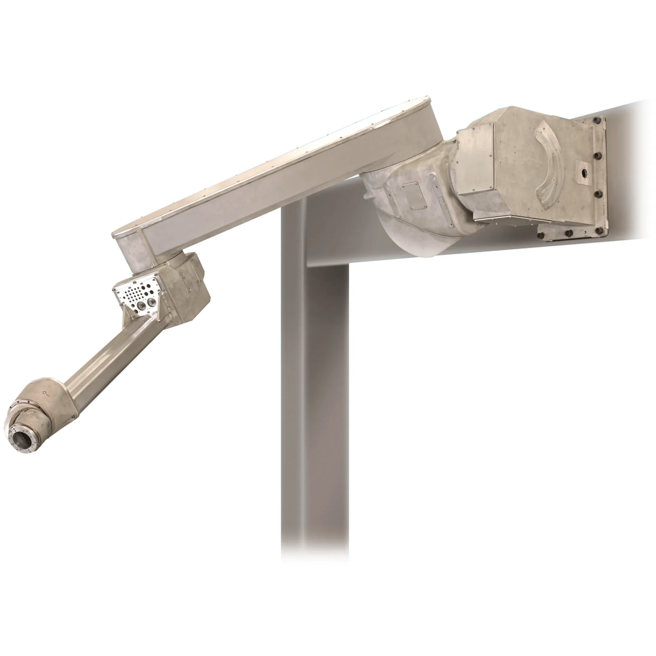 Engineer programming a robotic powder coating cell