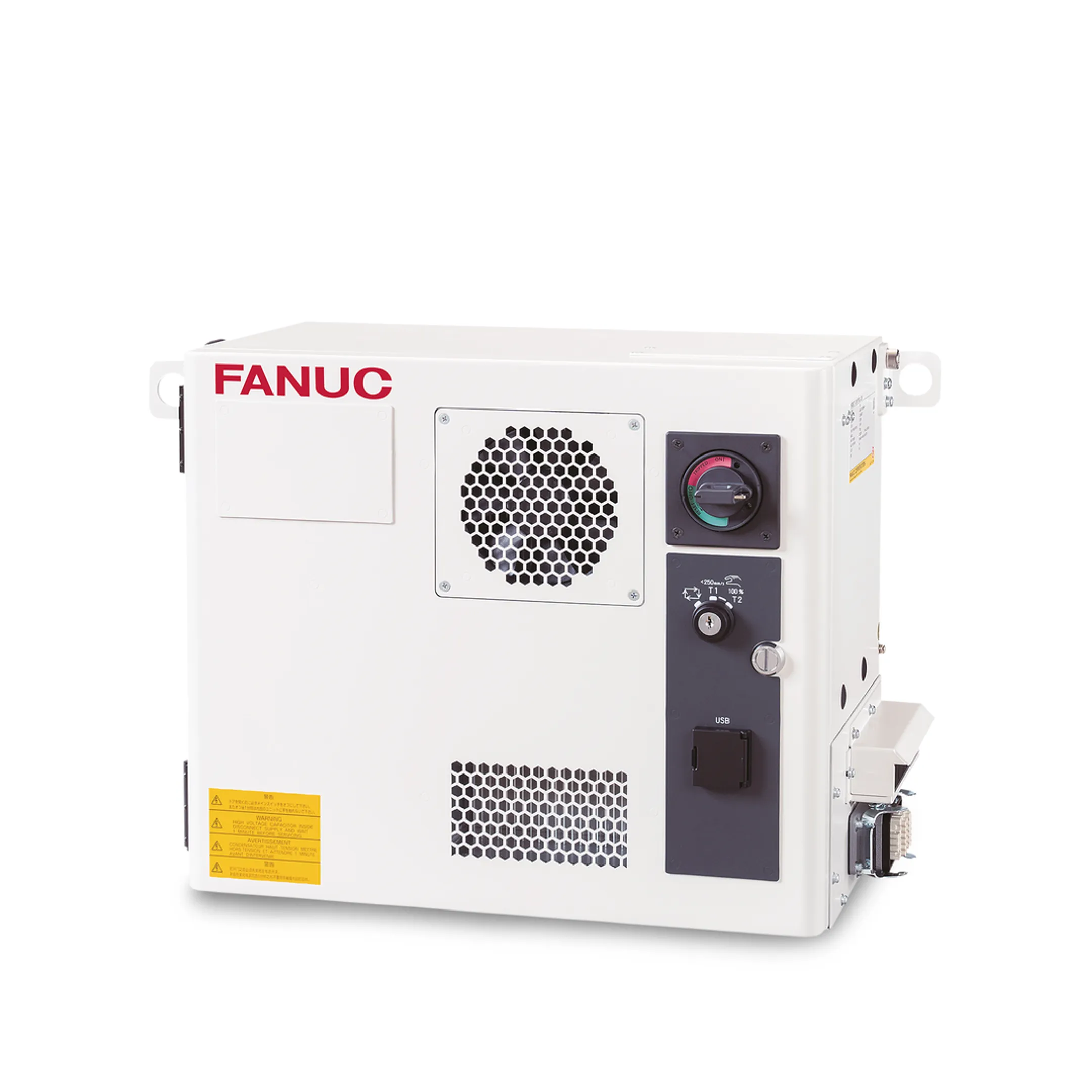 Connected robotic production cell with process monitoring