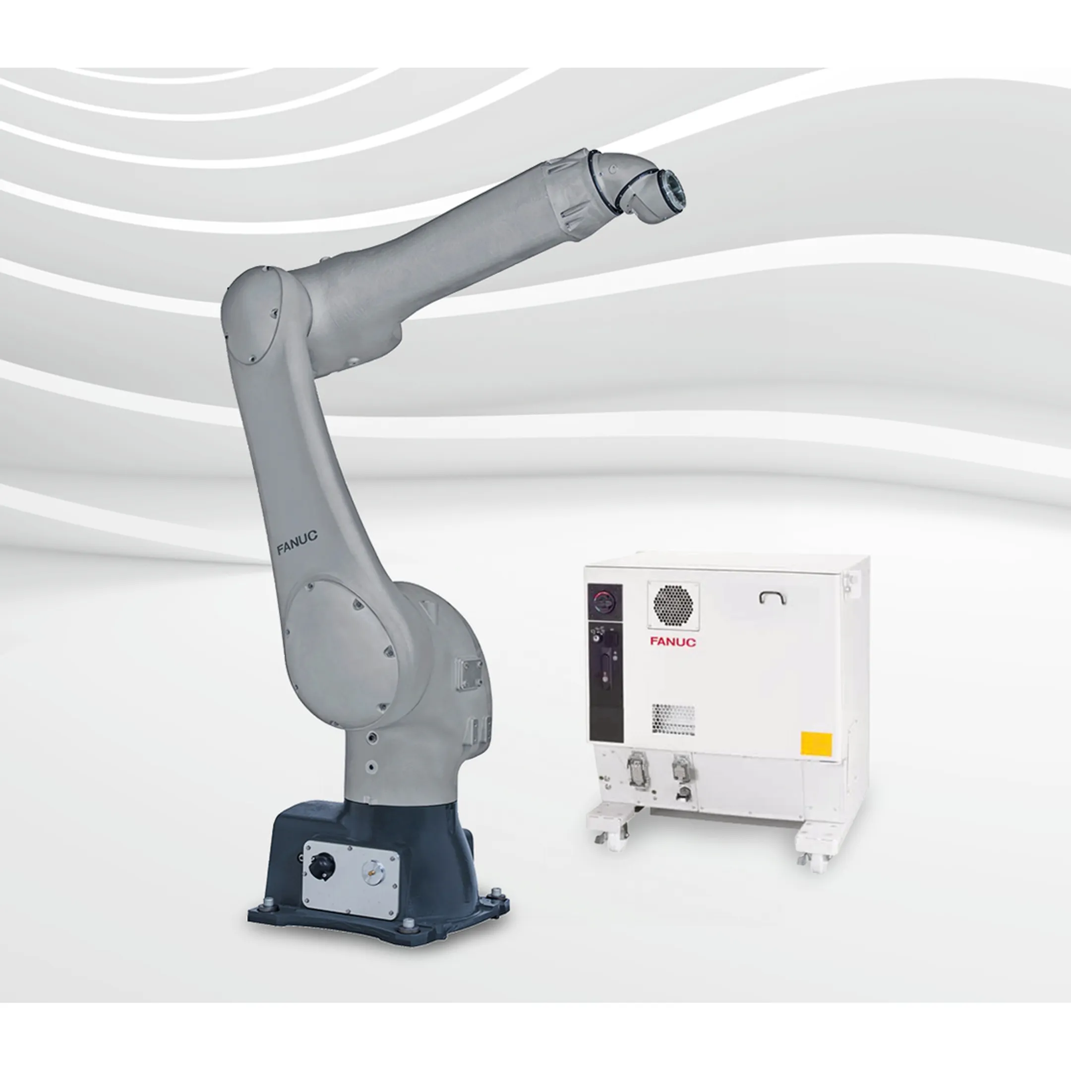 Engineer programming a robotic dispensing cell