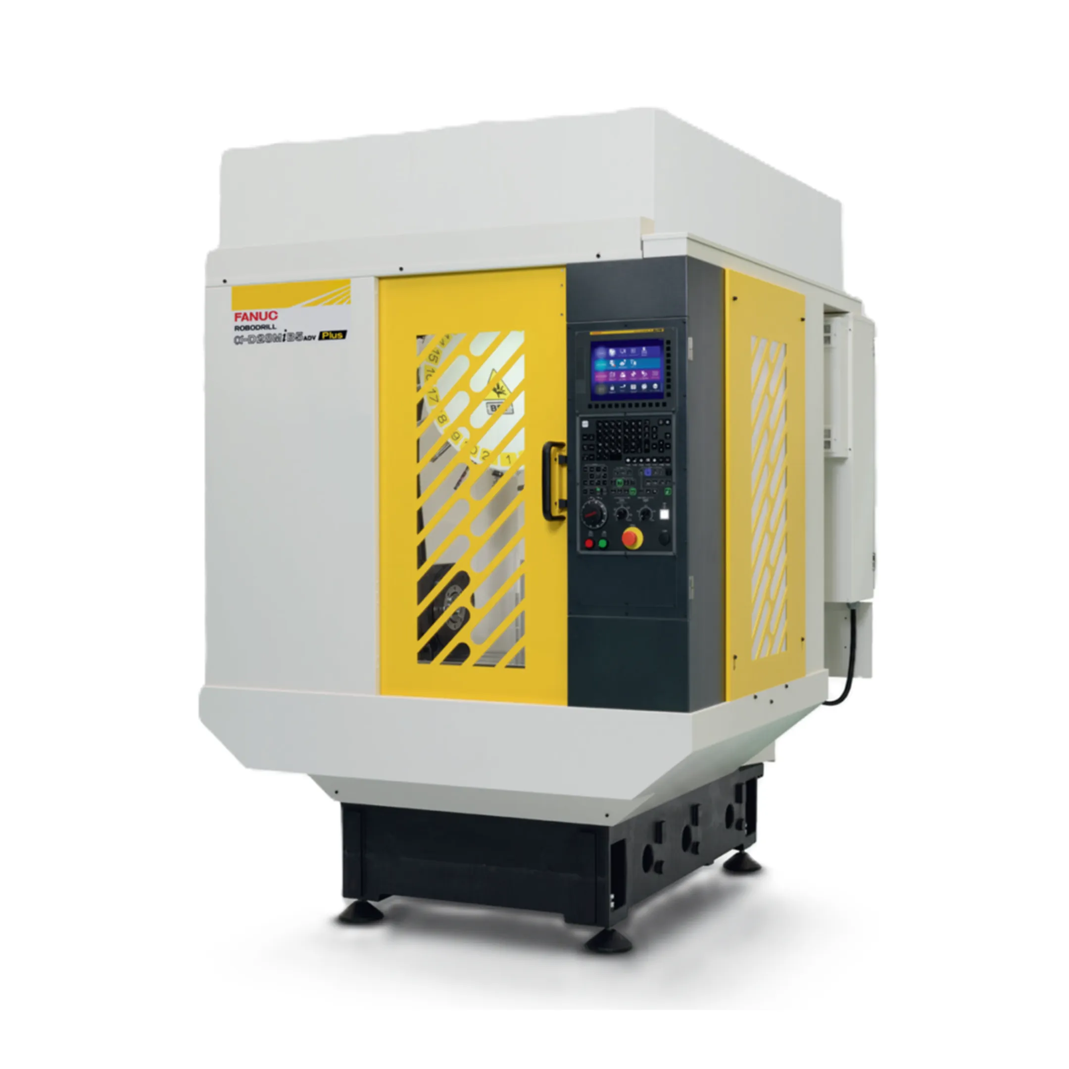 Modernized CNC cell with robotic tending
