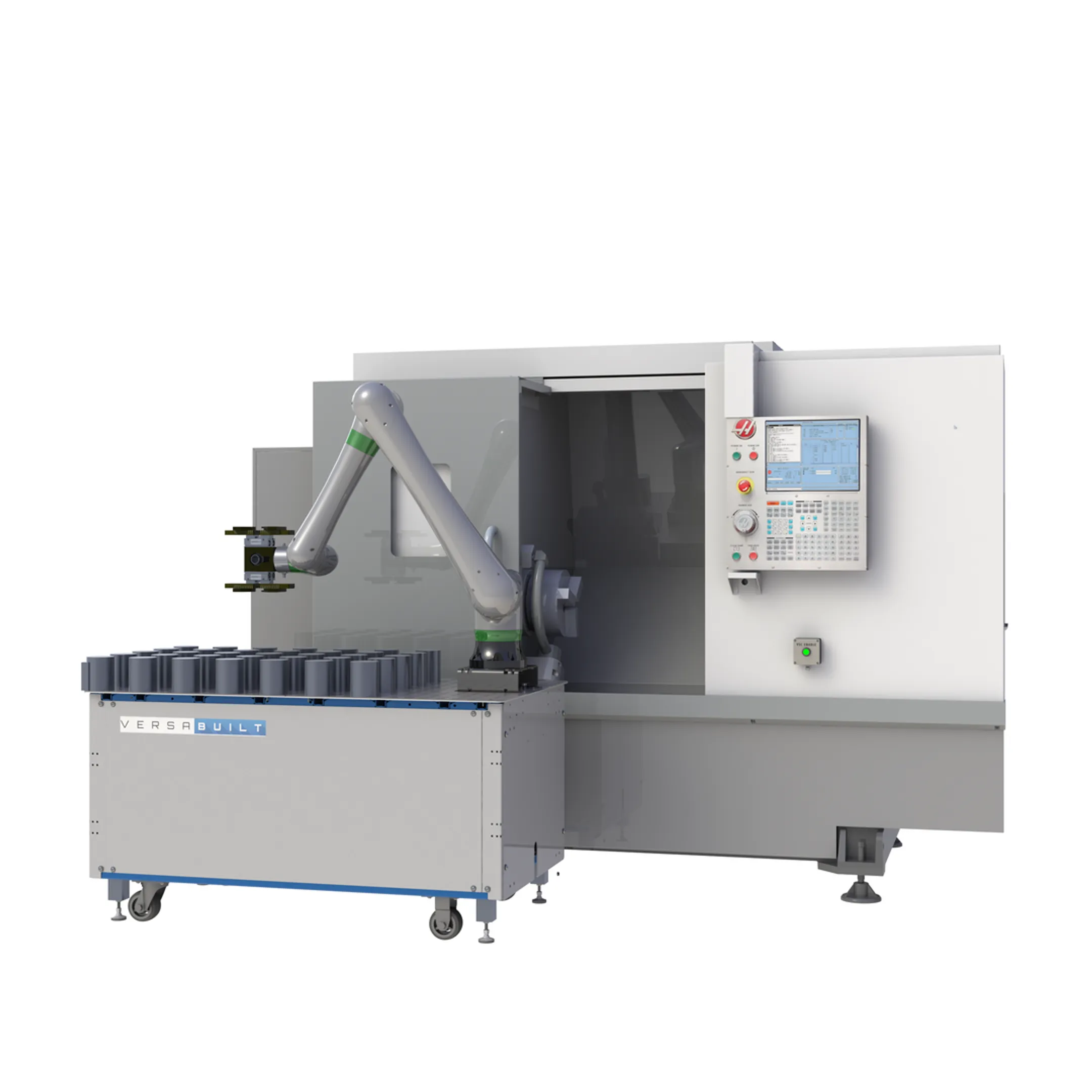 Connected robotic cell with production dashboard