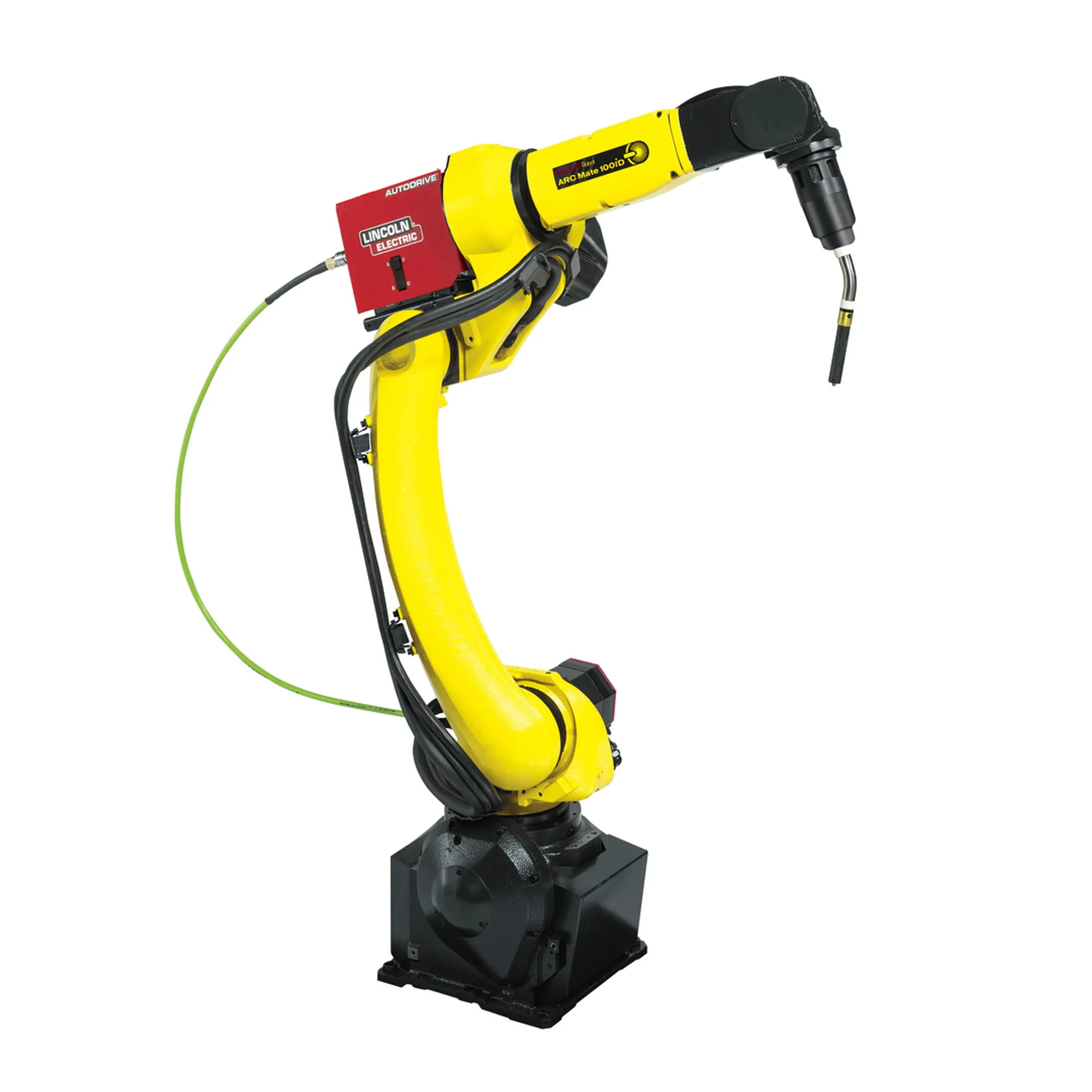 Engineers reviewing a robotic structural steel welding cell