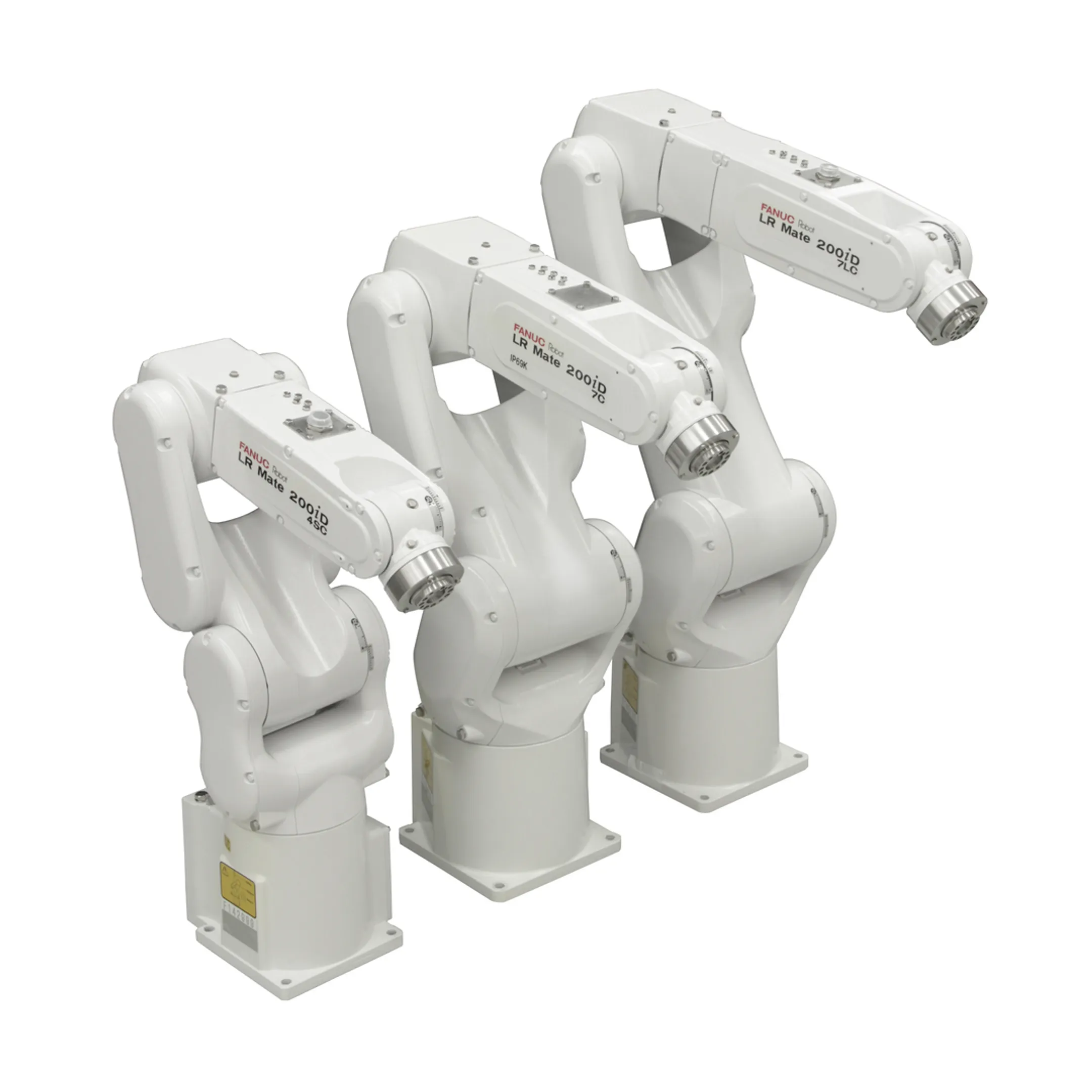 Engineers reviewing a robotic automation cell