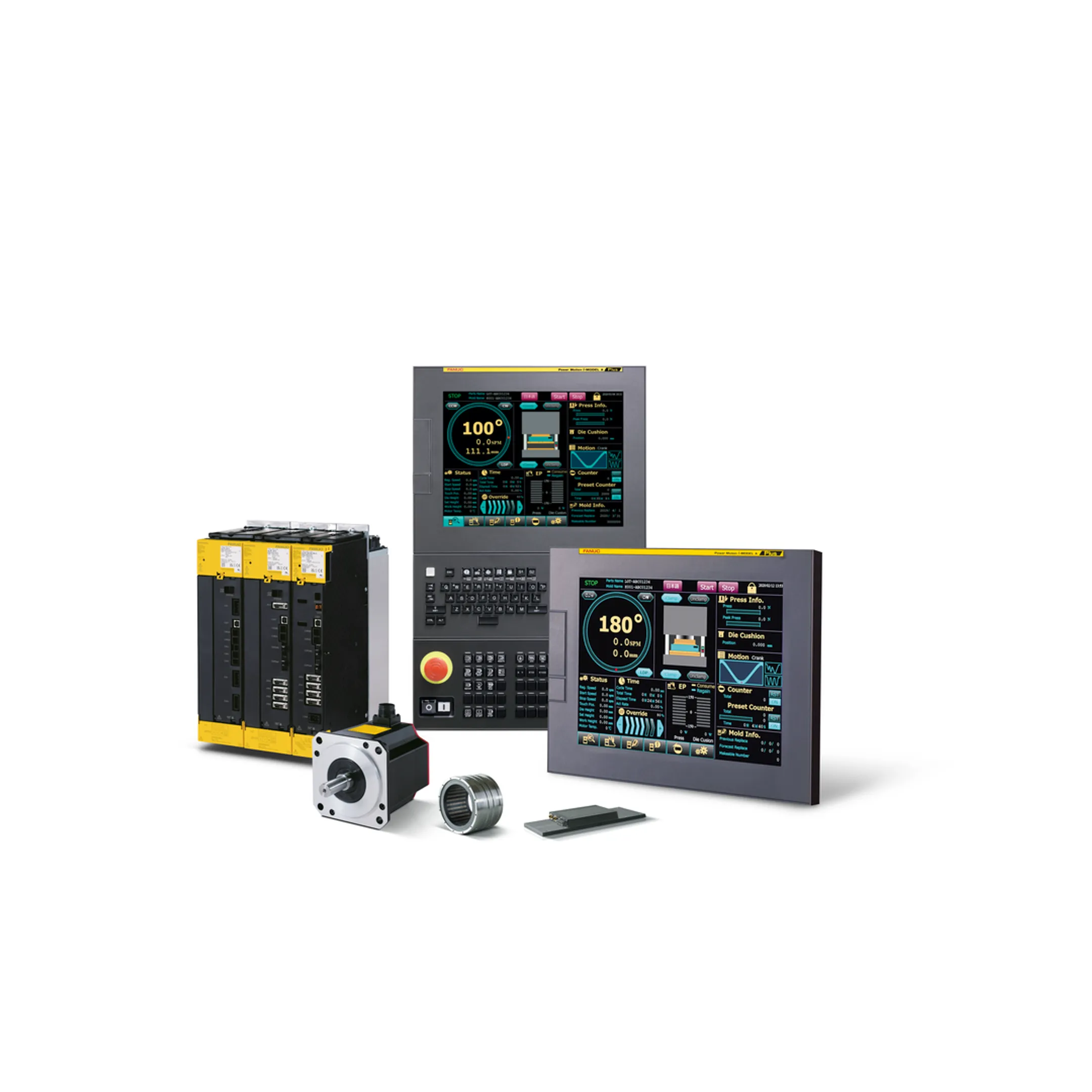 Automation engineer reviewing factory control system