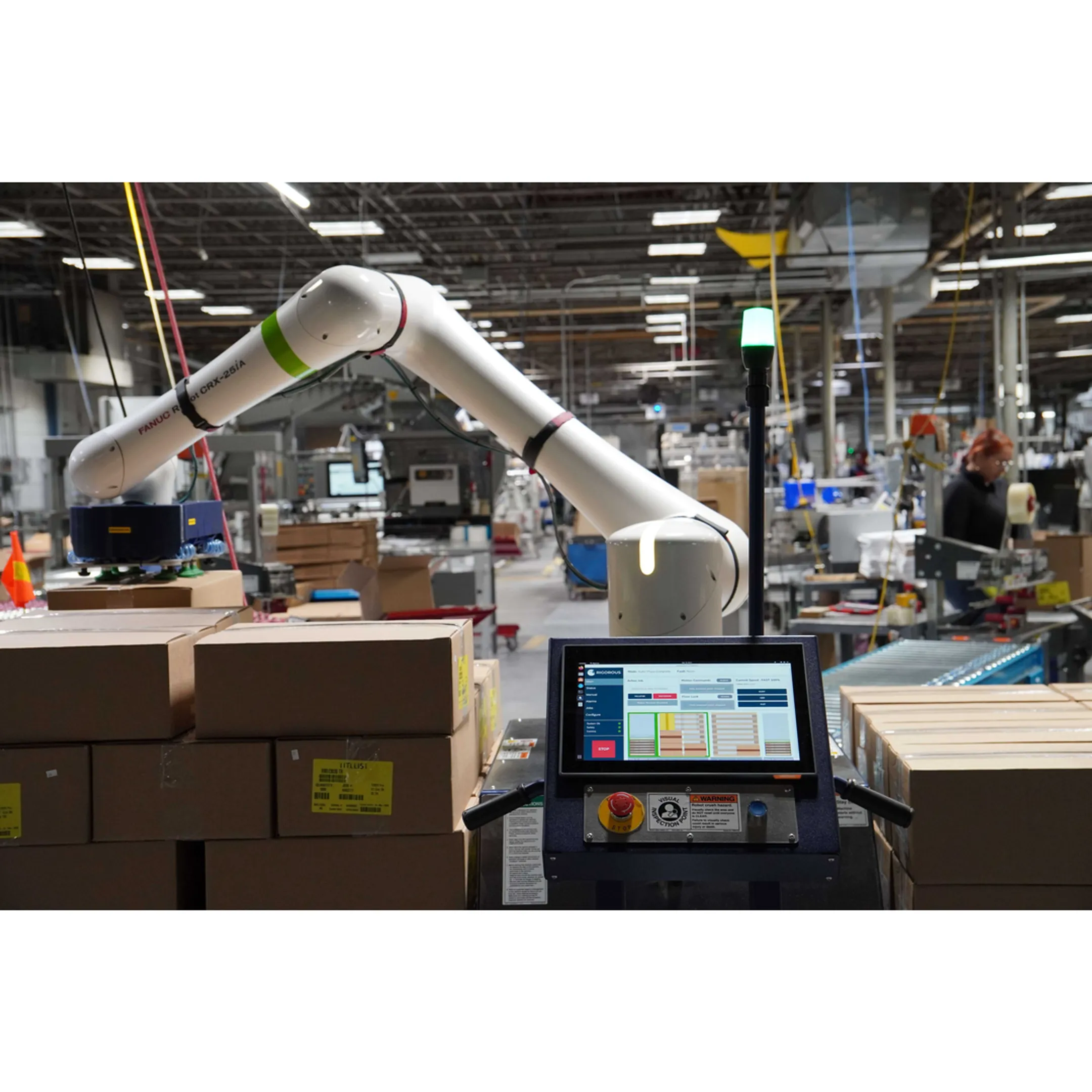 Collaborative Robotic Palletizing Systems