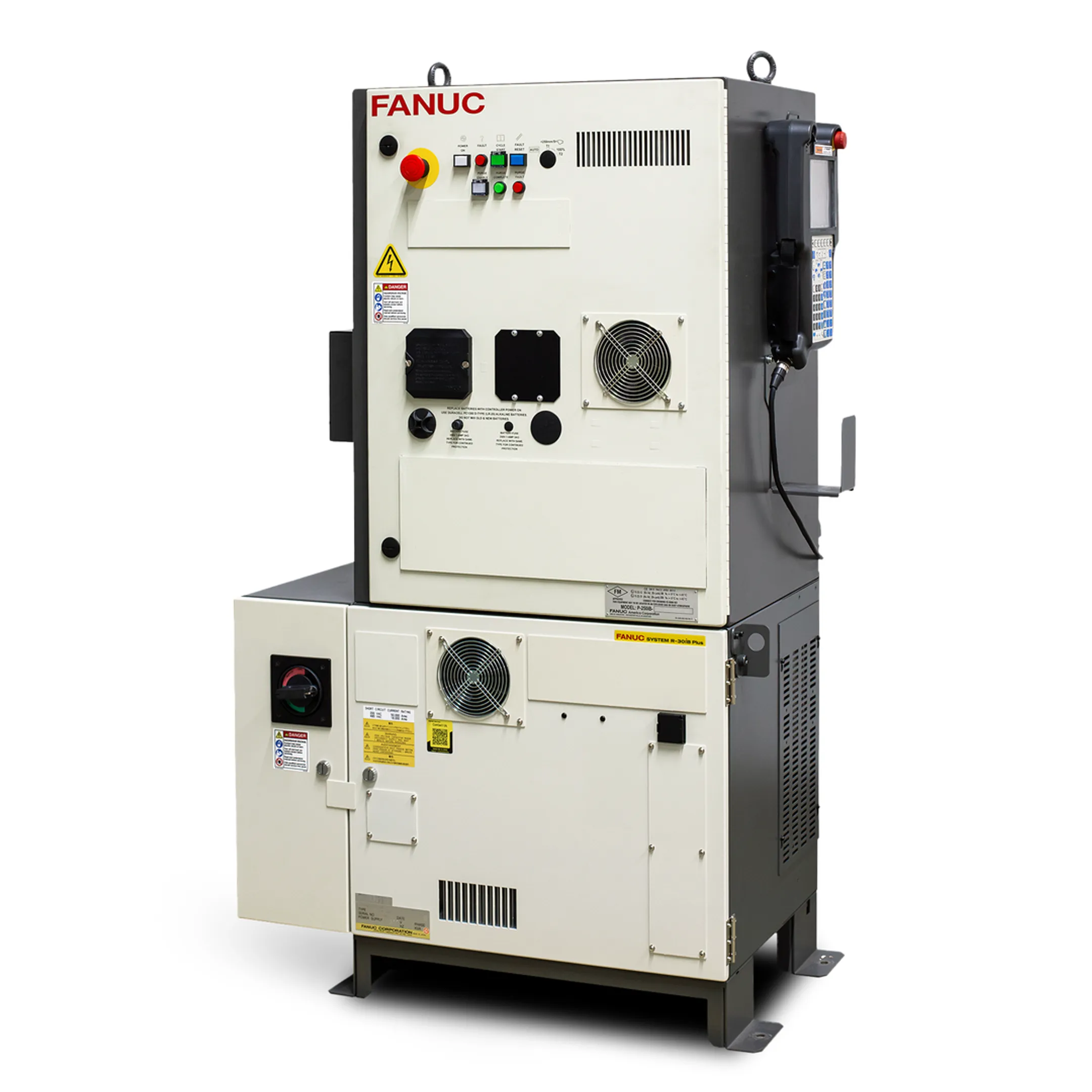 Custom robotic equipment being integrated in a factory