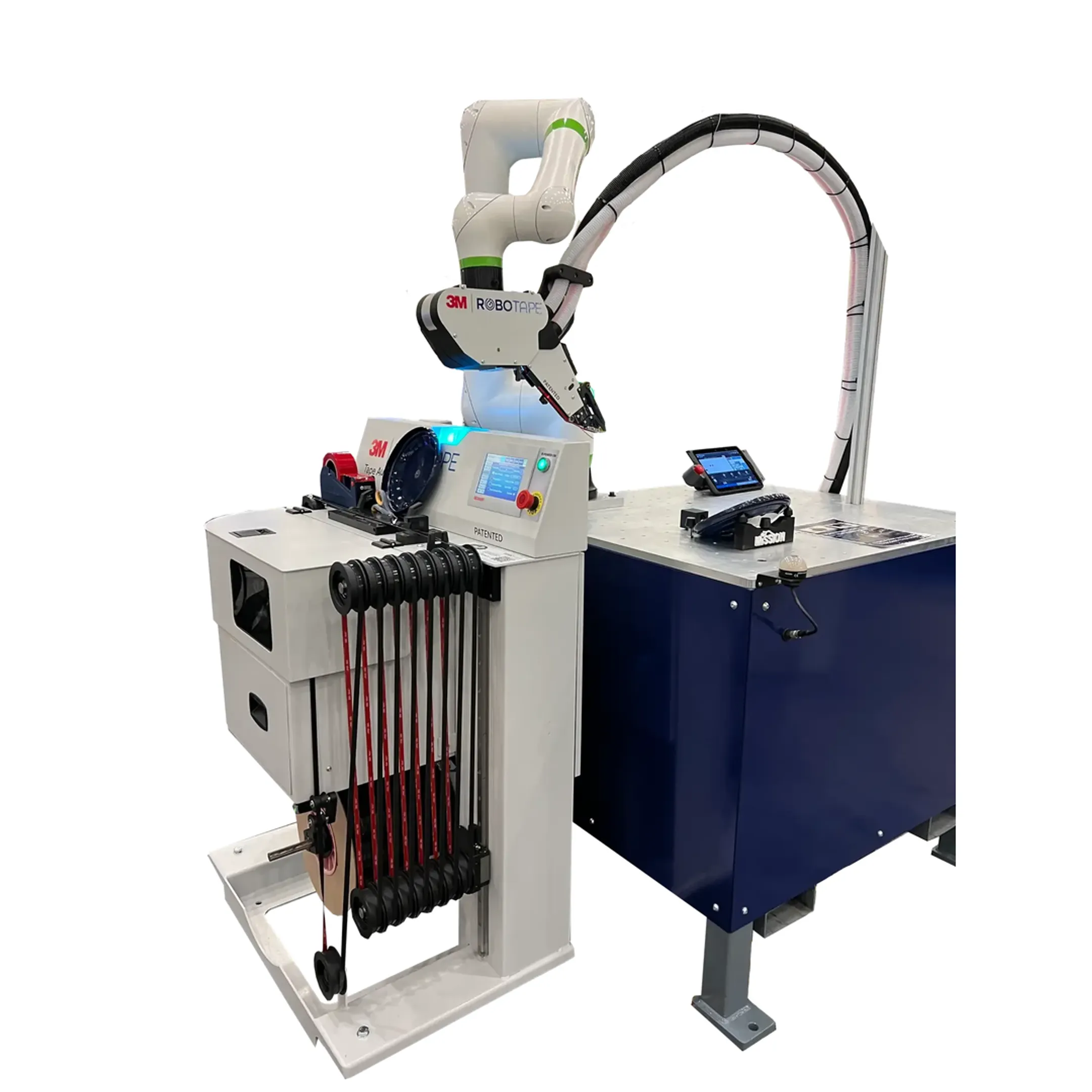 Precision robotic screwdriving system in operation