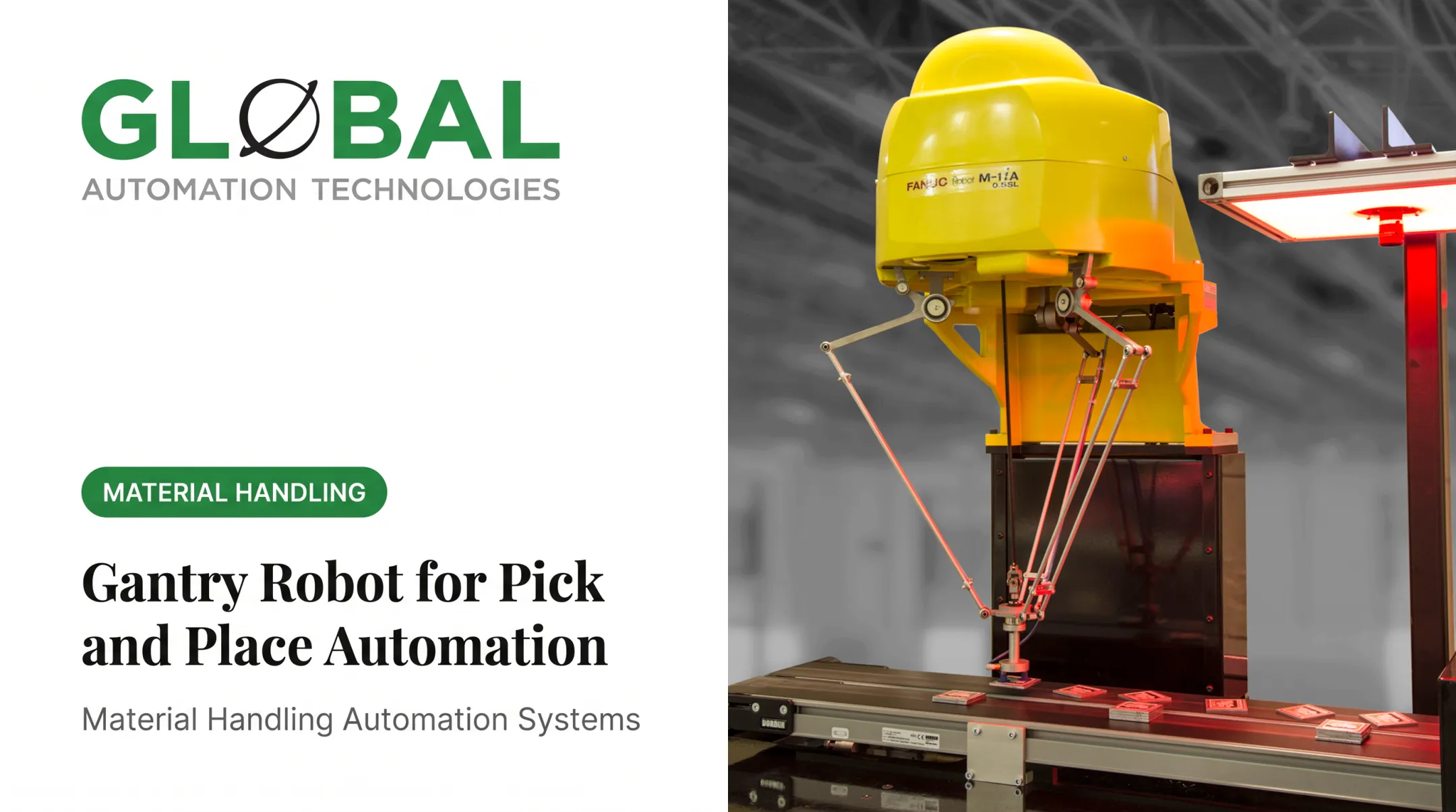 Gantry Robot for Pick and Place Automation