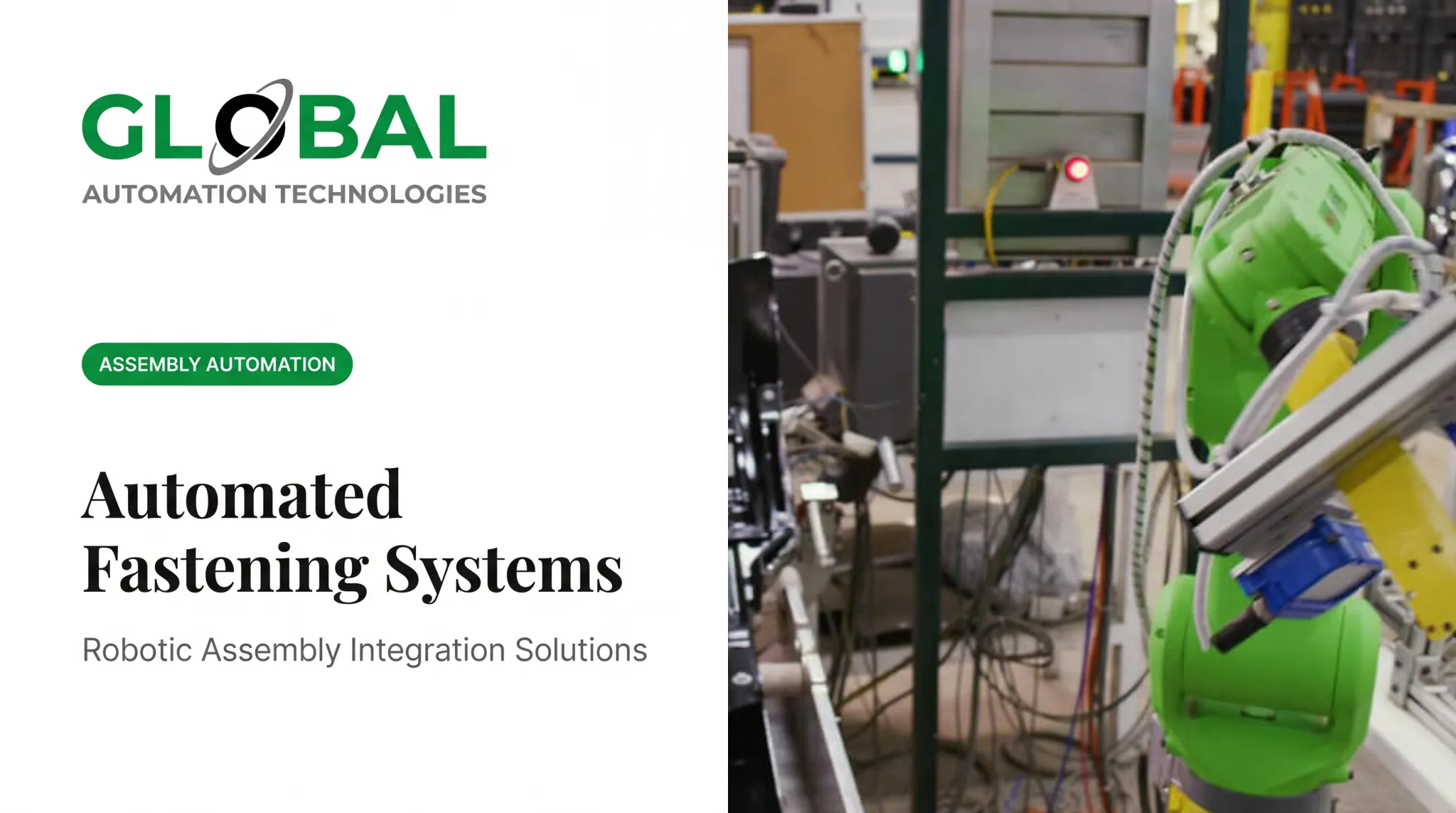 Automated Fastening Systems