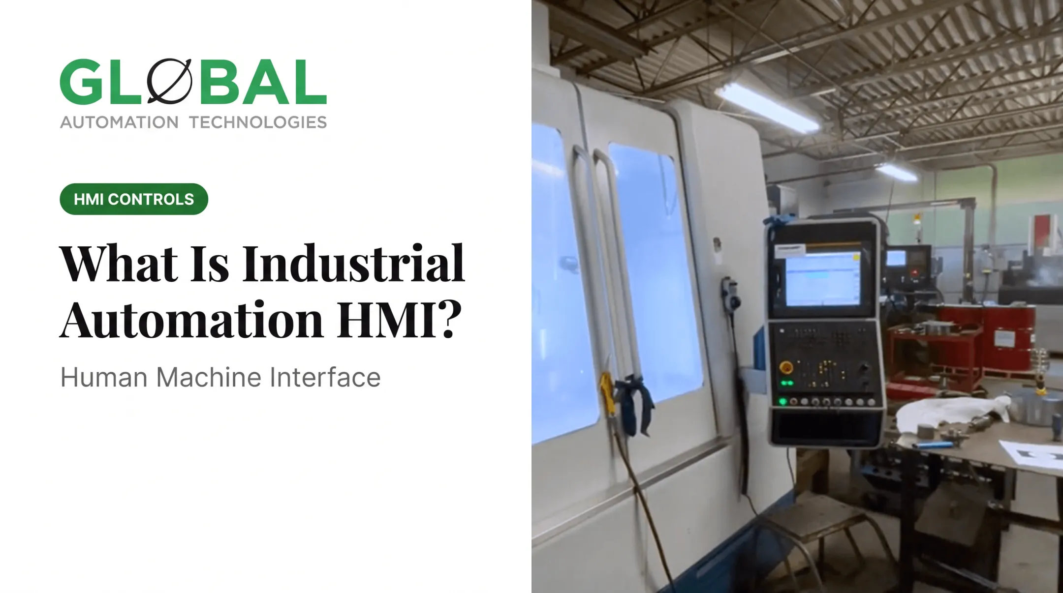 What Is Industrial Automation HMI? Human Machine Interface